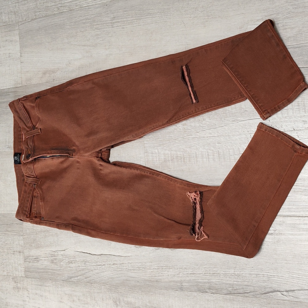 JB Rust ripped just black jeans sz 29